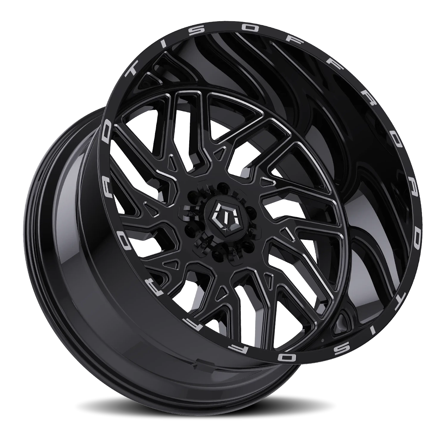 TIS 544BM - 20x10 6X135 -20 Milled