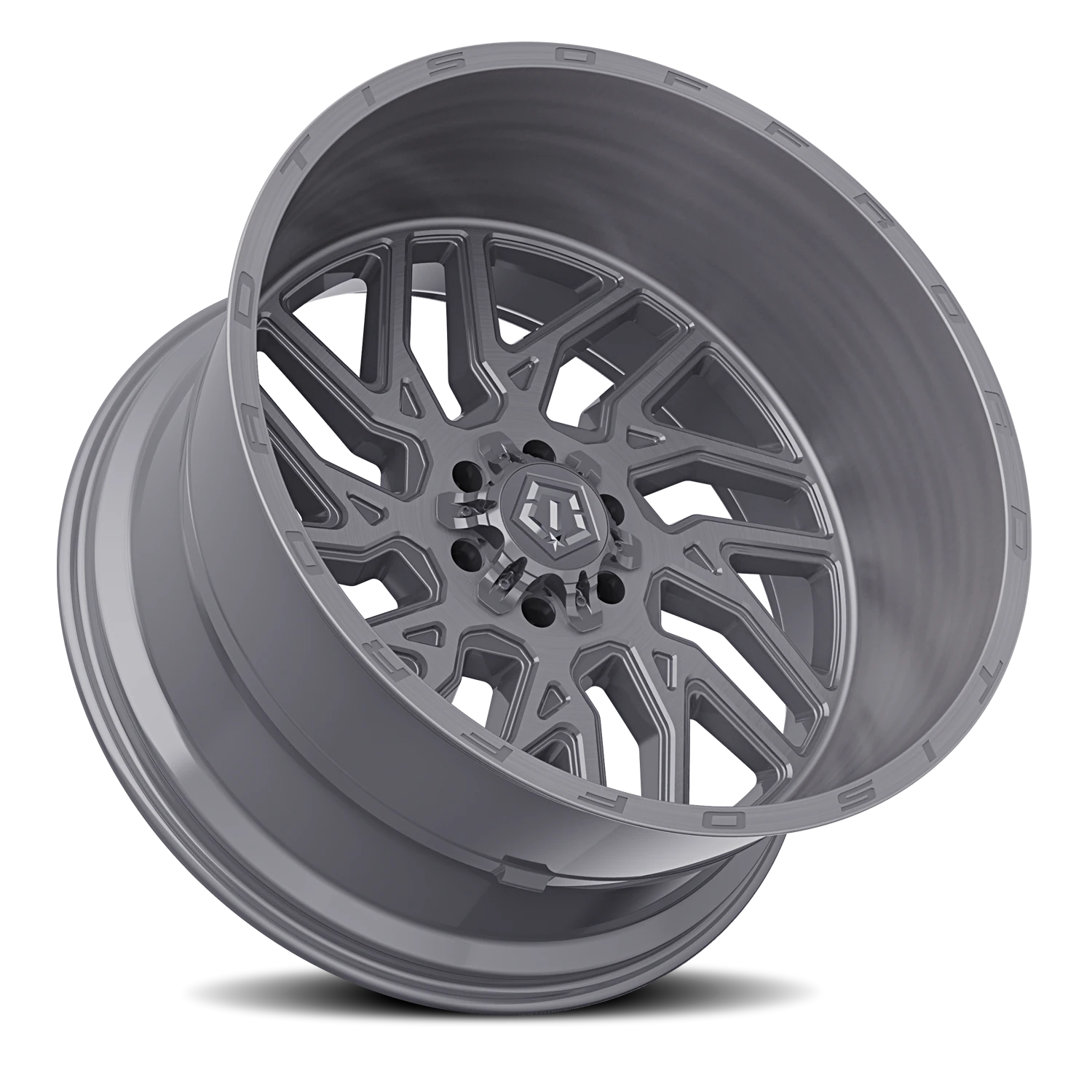 TIS 544BSM - 22x12 8X6.50 -44 Milled