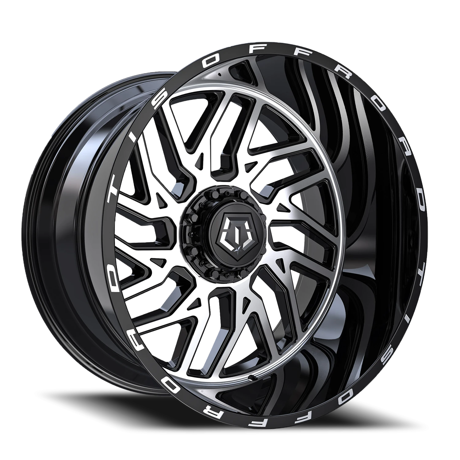 TIS 544MB - 20x10 6X135 -25 Black