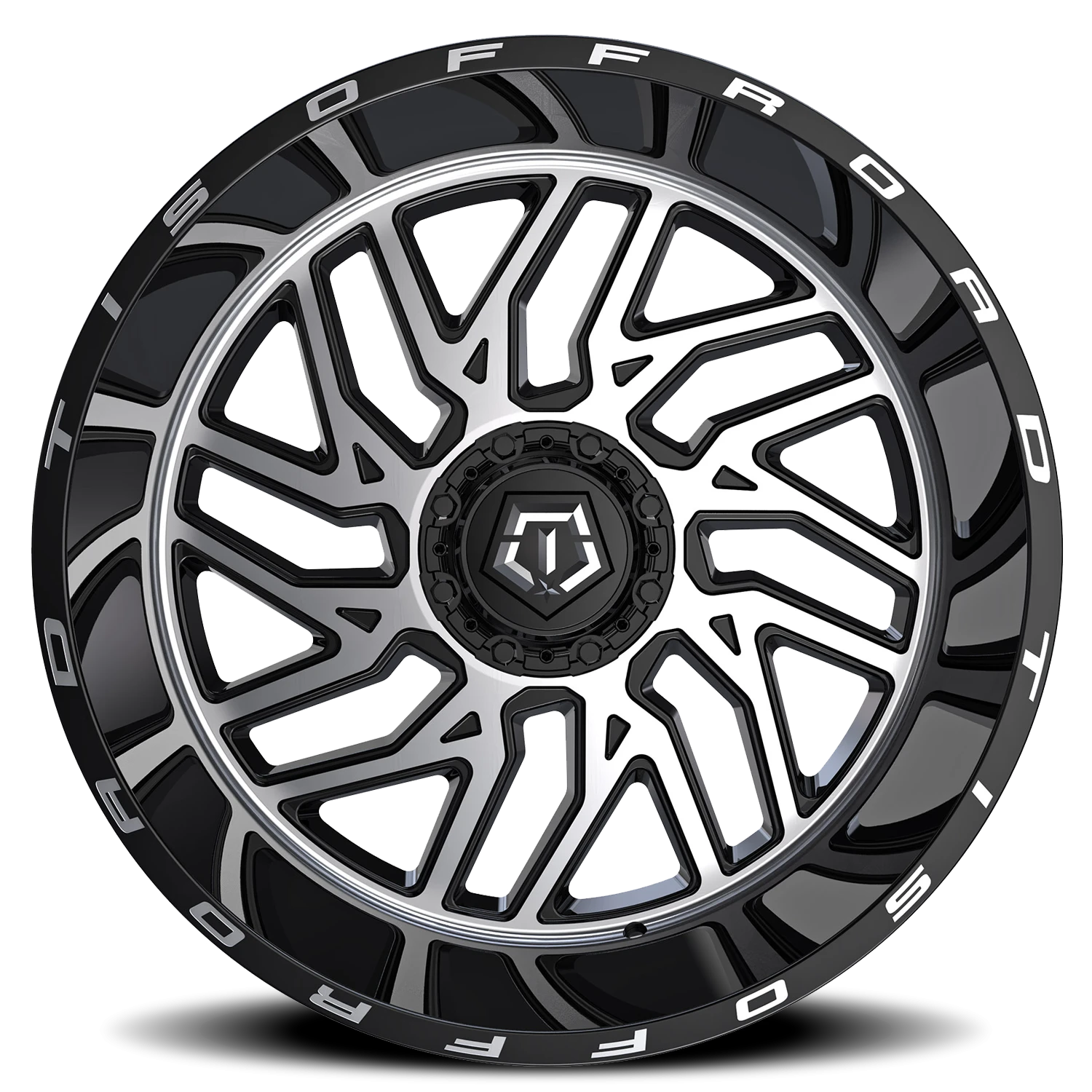 TIS 544MB - 22x12 6X135 -44 Black - view 3