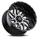 TIS 544MB - 22x12 6X135 -44 Black - thumbnail 1