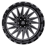 TIS 547BM - 20x12 8X170 -44 Black & Milled - thumbnail 1