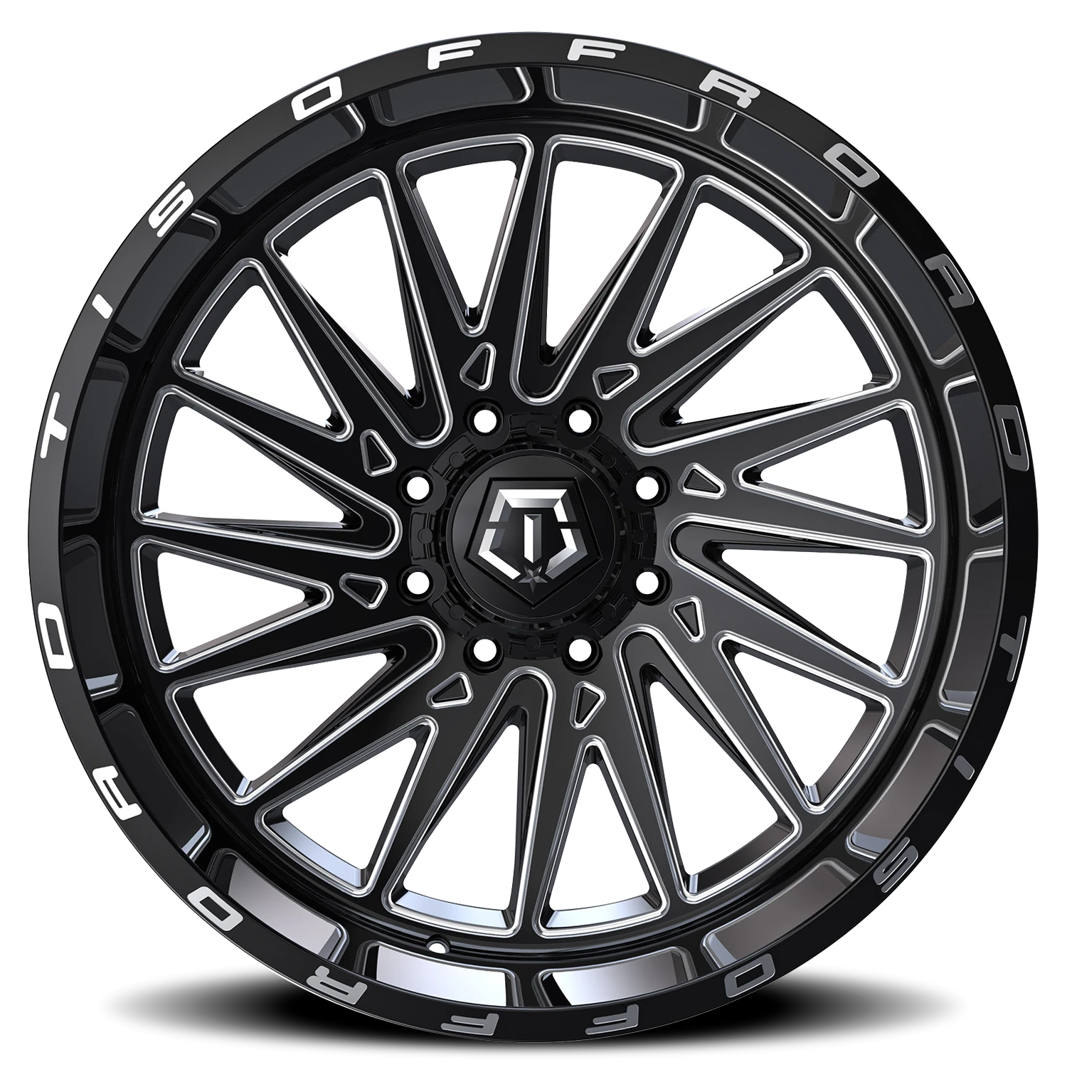 TIS 547BM - 20x10 6X135 -19 Milled - view 3