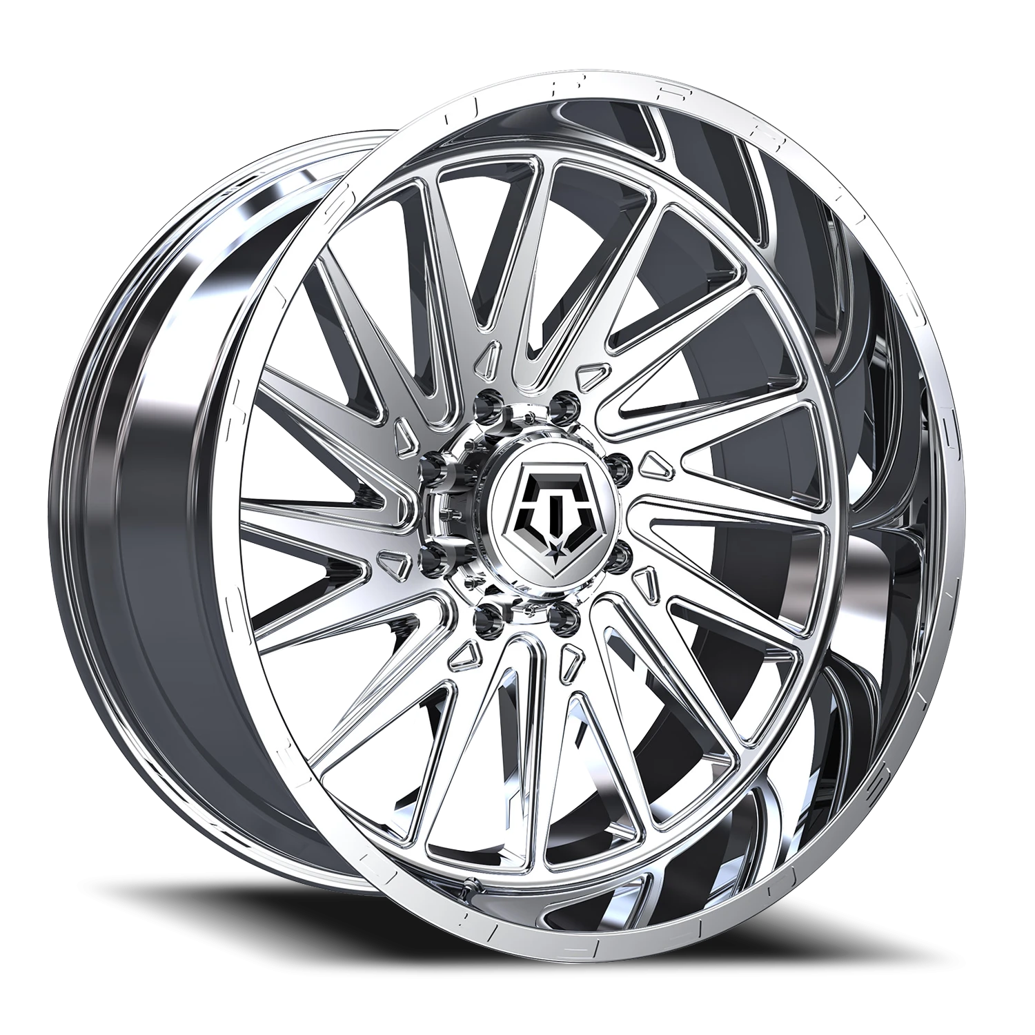 TIS 547C - 20x12 5X4.50 -44 Chrome - view 2