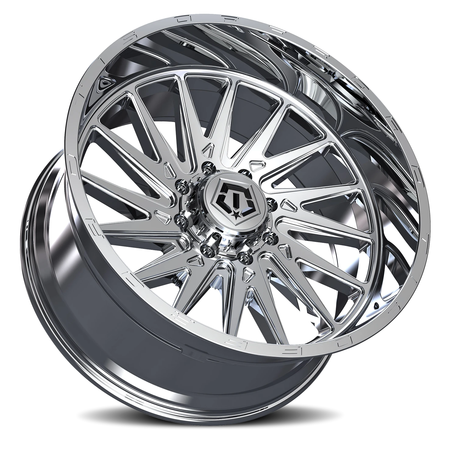 TIS 547C - 20x10 6X135 -25 Chrome