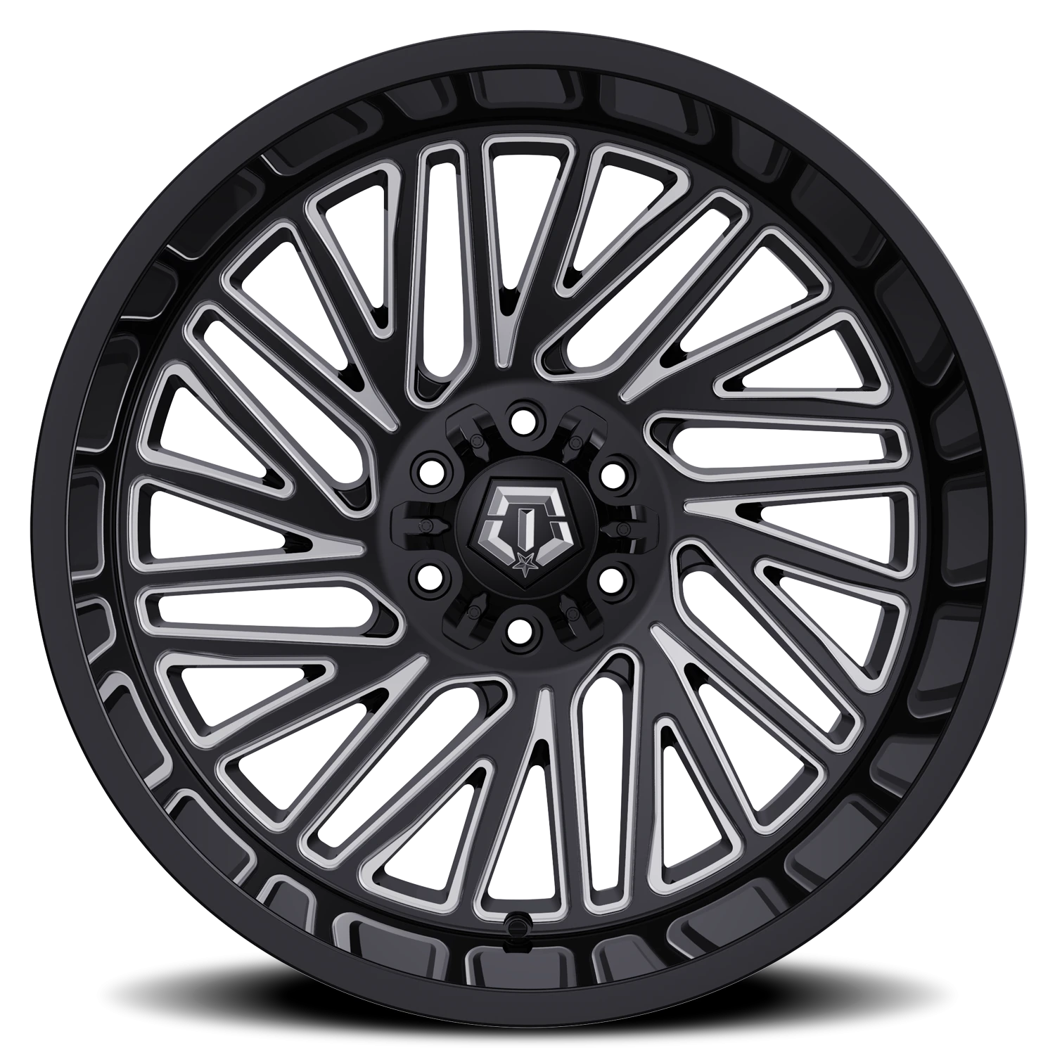 TIS 553BM - 20x10 5X5.00 -12 Milled - view 3