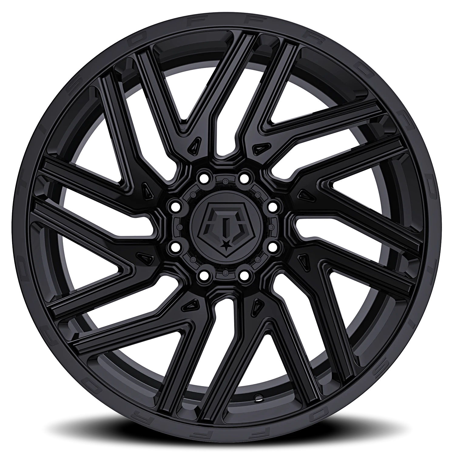 TIS 554B - 20x10 8X6.50 -19 Black - view 3