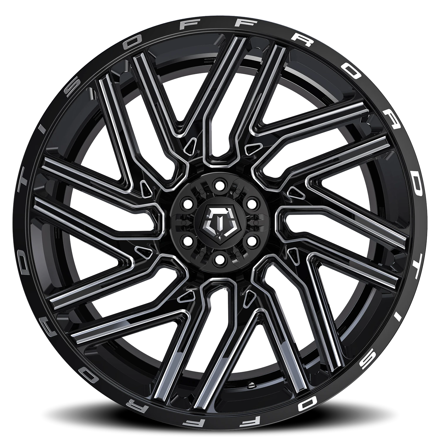TIS 554BM - 20x10 6X135 -19 Milled - view 3