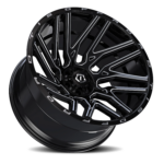 TIS 554BM - 20x10 6X135 -19 Milled - thumbnail 1