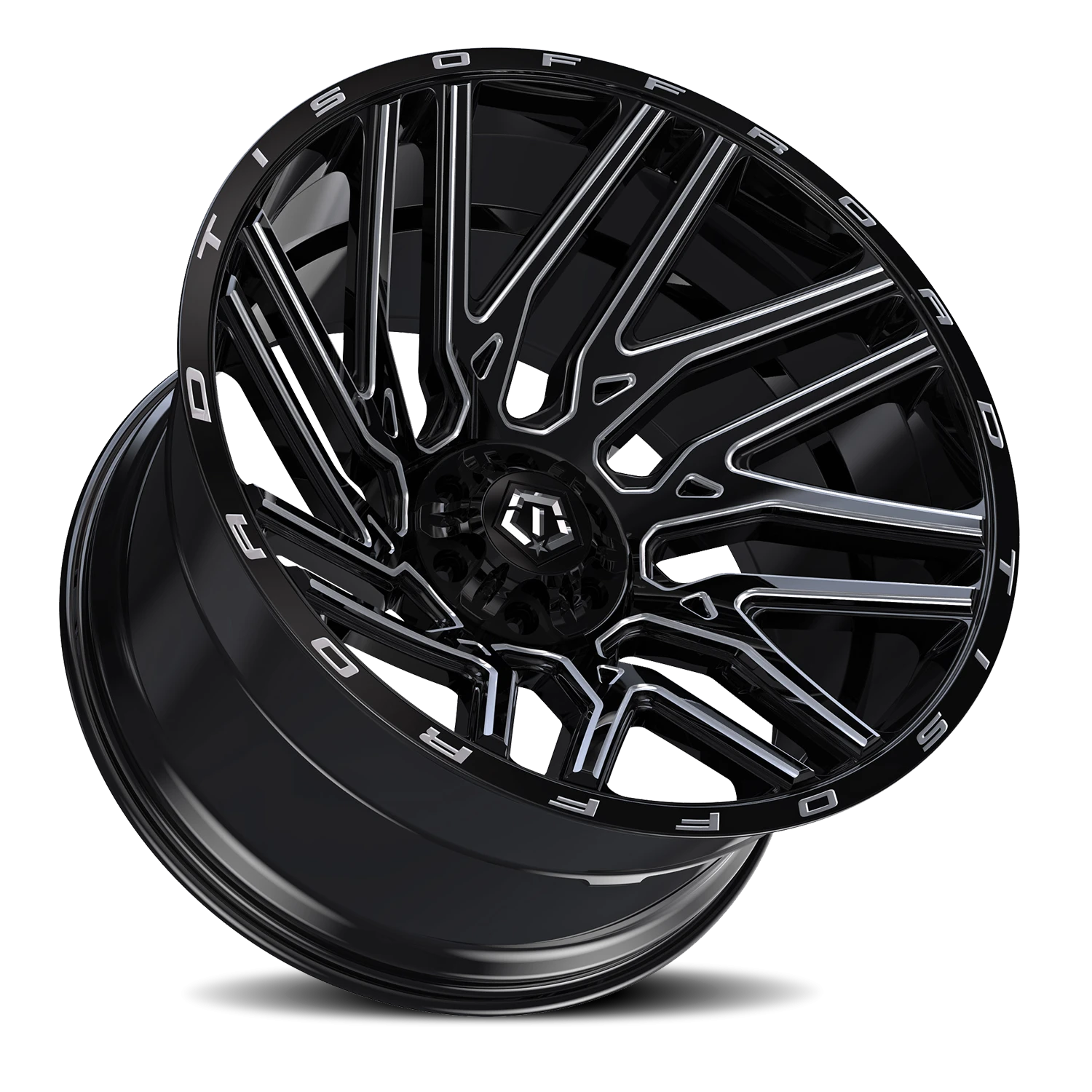 TIS 554BM - 20x10 6X135 -19 Milled