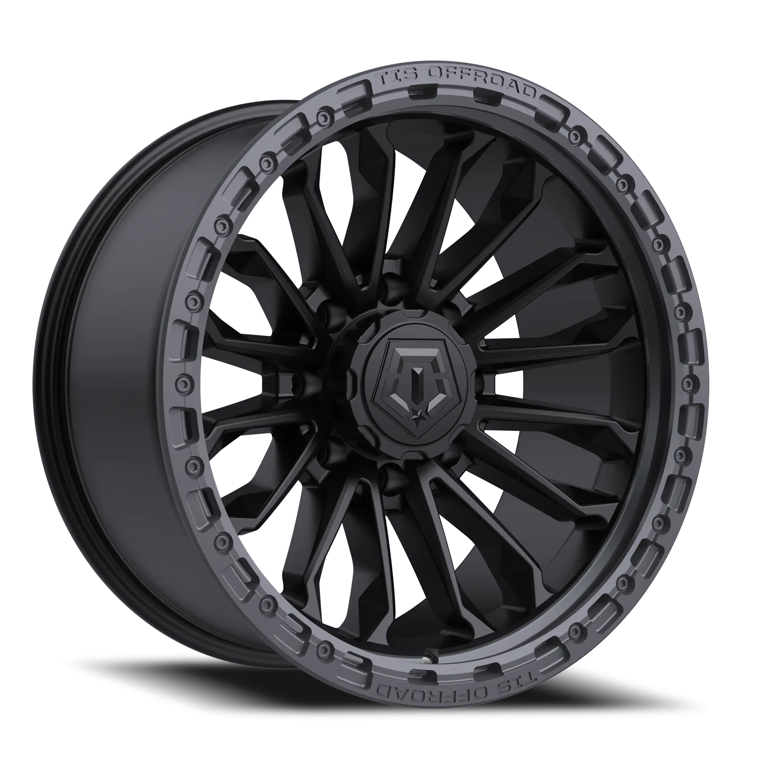 TIS 556BA - 17x9 6X5.50 +25 Black