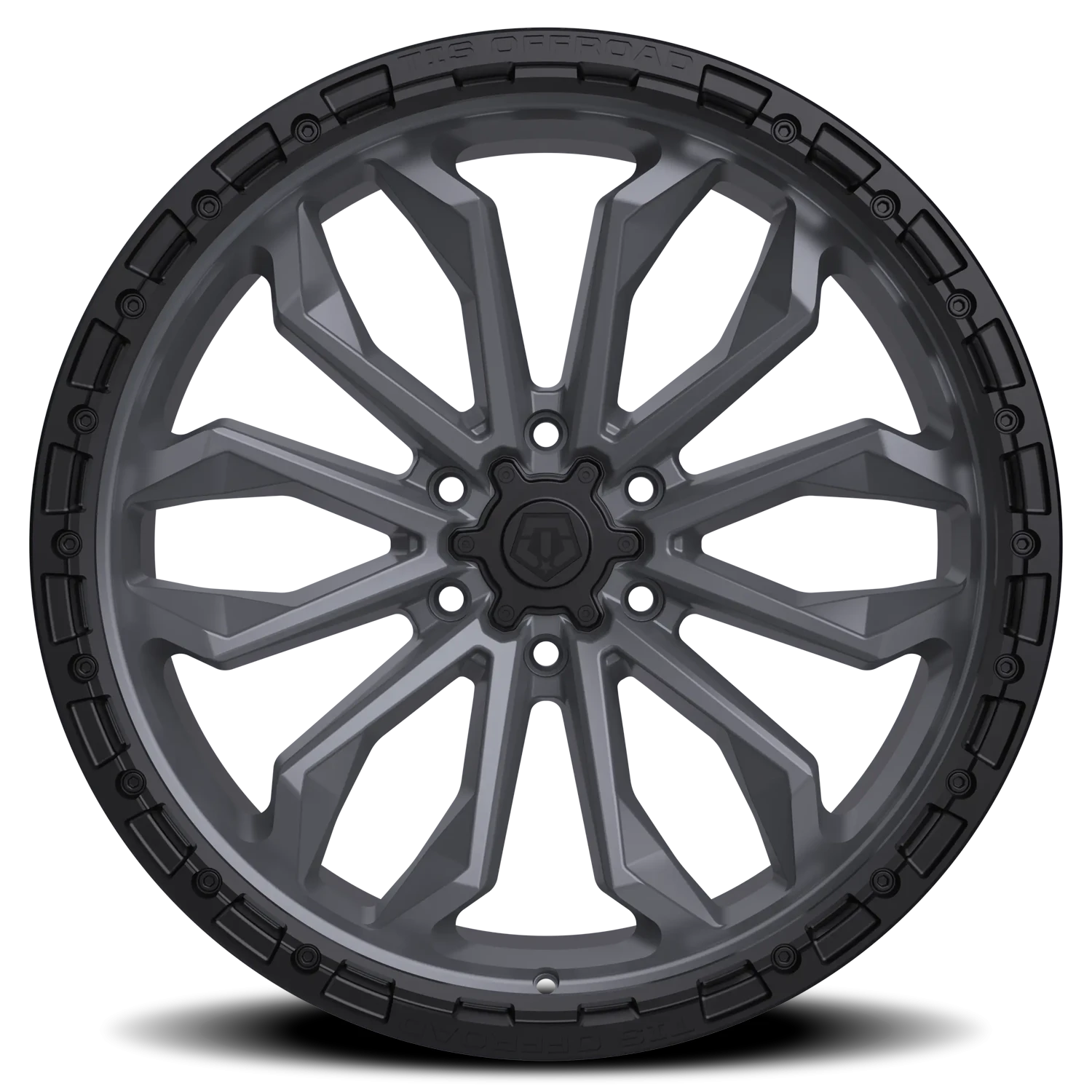 TIS 556BB - 20x9 6X5.50 +00 Black - view 3