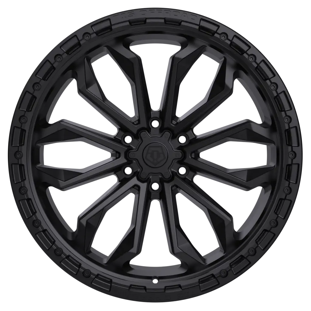 TIS 556SB - 20x9 6X135 +00 Black - view 3