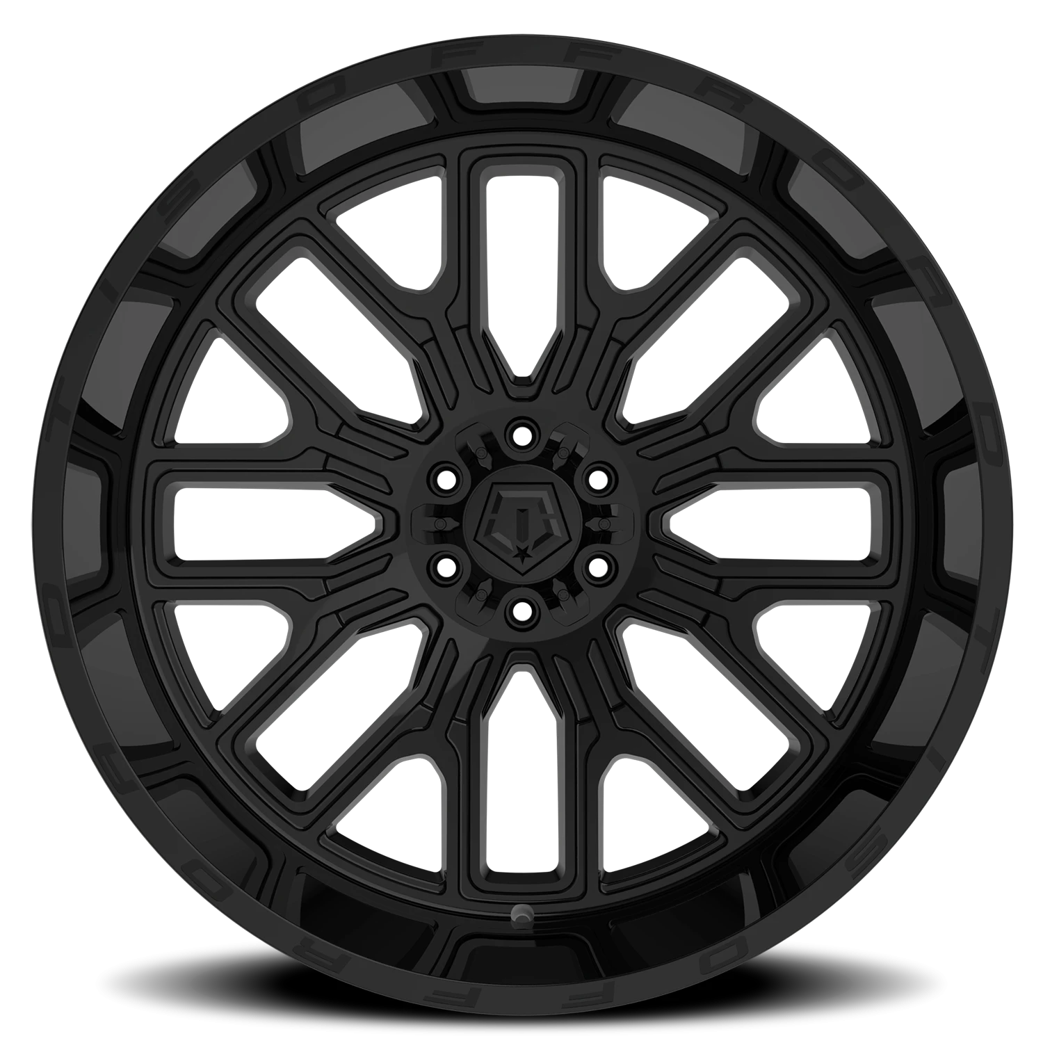 TIS 560B - 22x12 8X6.50 -44 Black - view 3