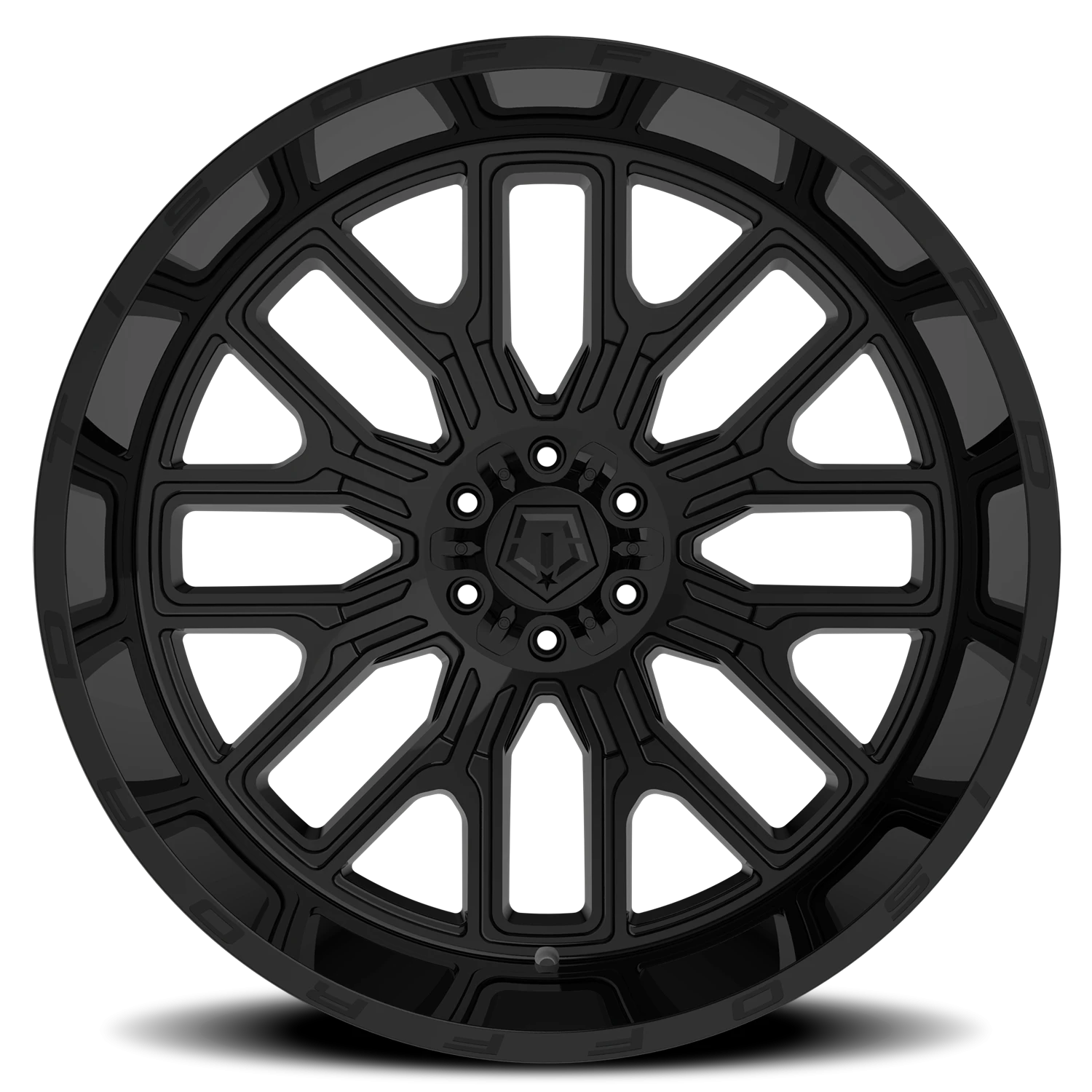 TIS 560B - 18x9 8X170 +10 Black - view 3