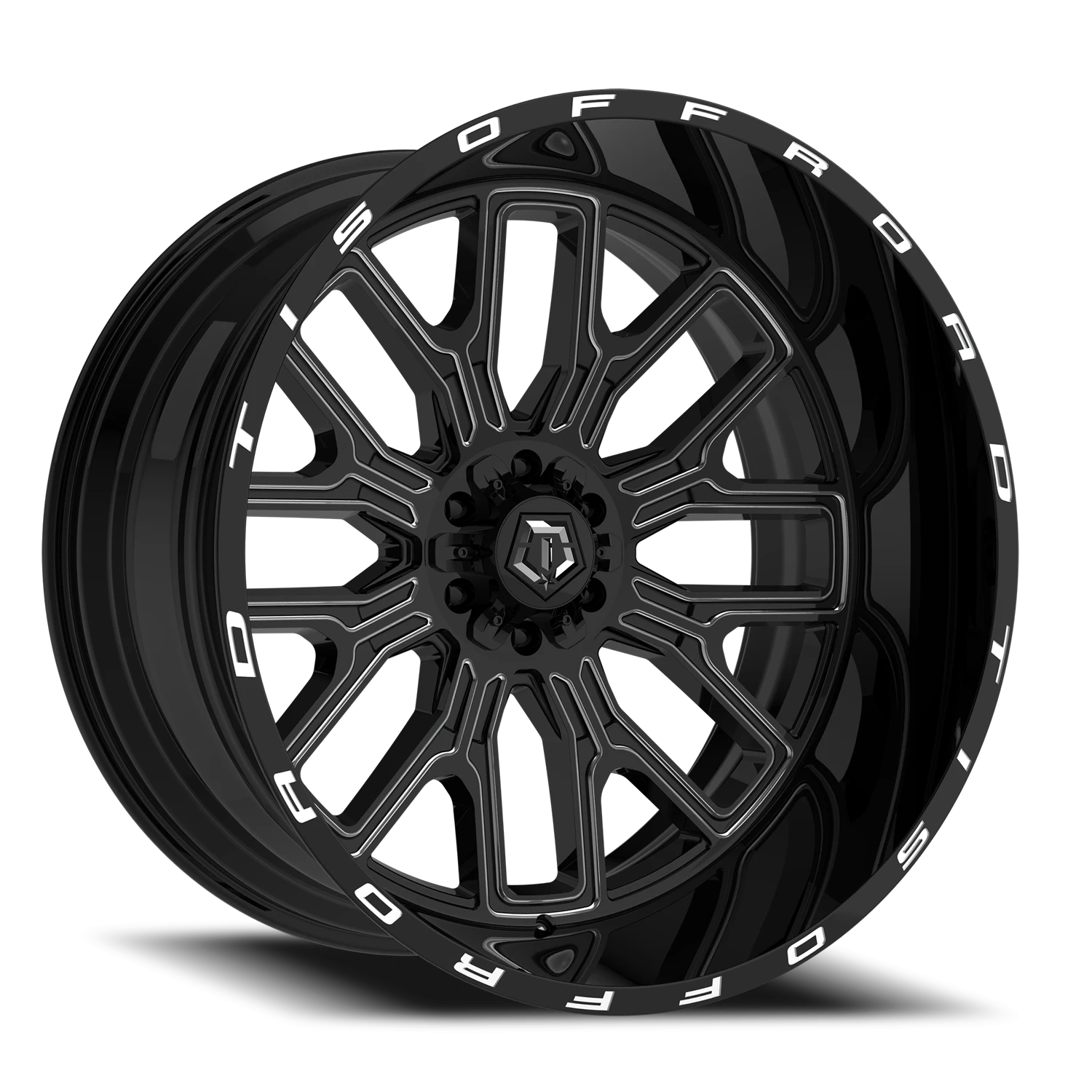 TIS 560BM - 22x12 8X170 -44 Black