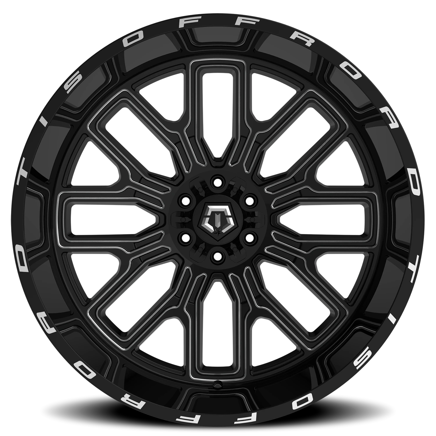 TIS 560BM - 20x10 8X6.50 -19 Milled - view 3