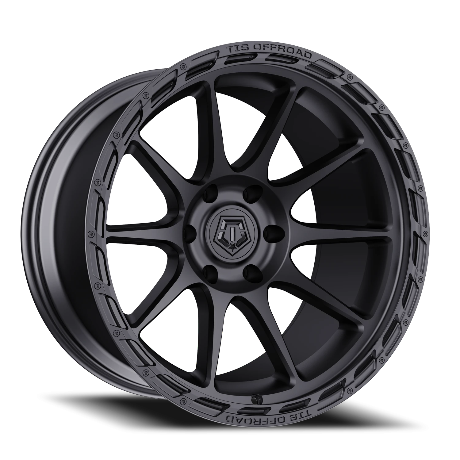 TIS 563B - 17x9 5X5.00 -12 Black - view 2