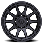 TIS 563B - 20x9 8X6.50 +00 Black - thumbnail 3