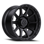 TIS 563B - 20x9 8X6.50 +00 Black - thumbnail 2