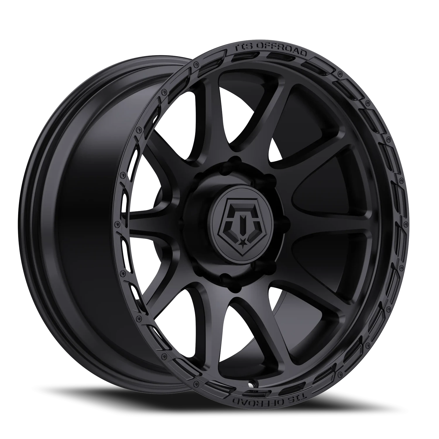 TIS 563B - 20x9 8X6.50 +00 Black - view 2