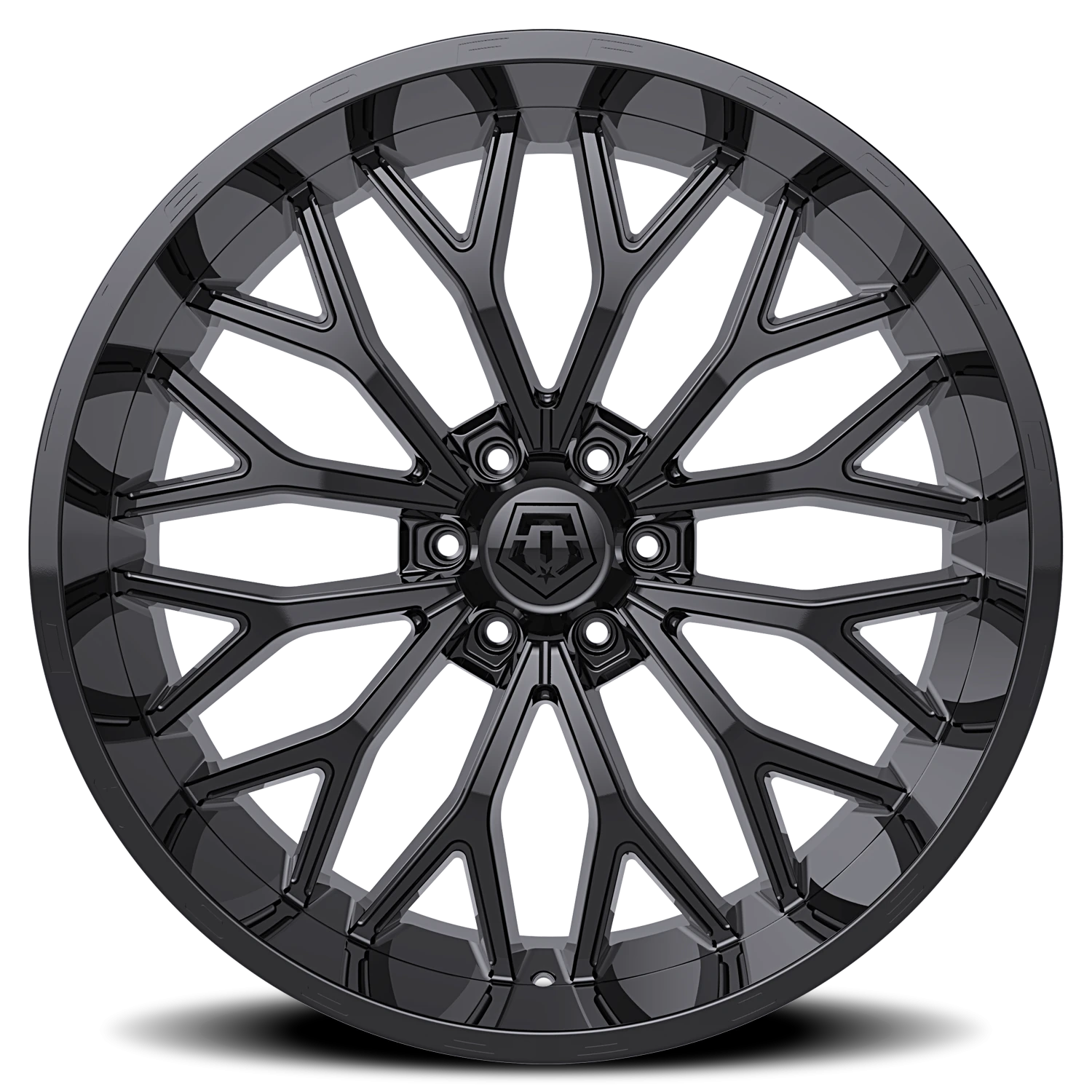 TIS 565B - 20x9 6X135 Black - view 3
