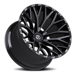 TIS 566BM - 20x10 6X135 -24 Milled - thumbnail 1