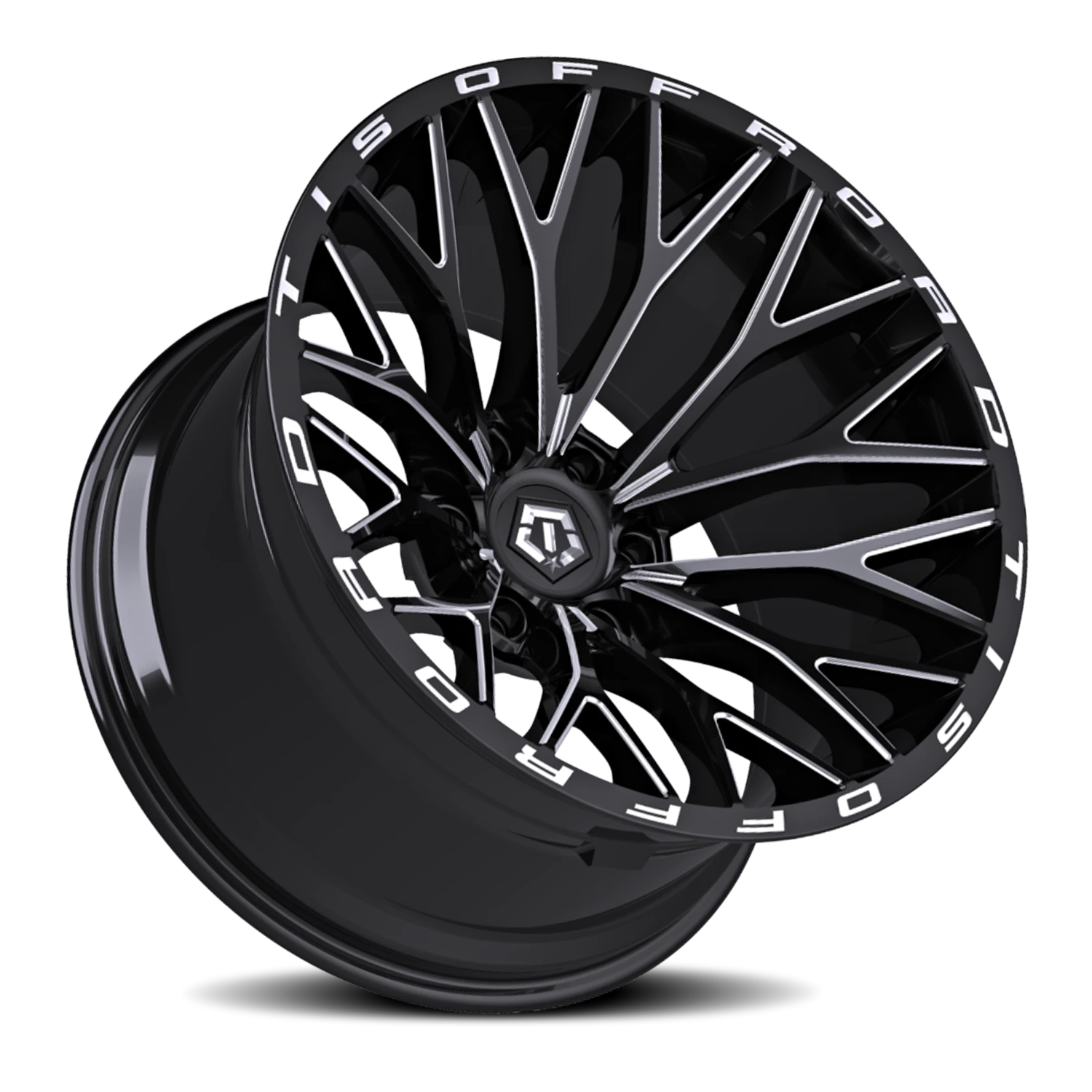 TIS 566BM - 20x10 6X135 -24 Milled