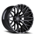 TIS 566BM - 20x10 6X135 -24 Milled - thumbnail 2