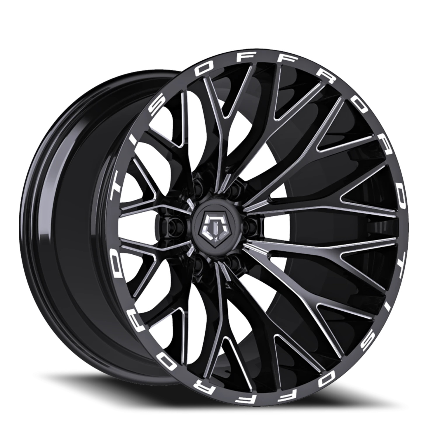 TIS 566BM - 20x10 6X135 -24 Milled - view 2