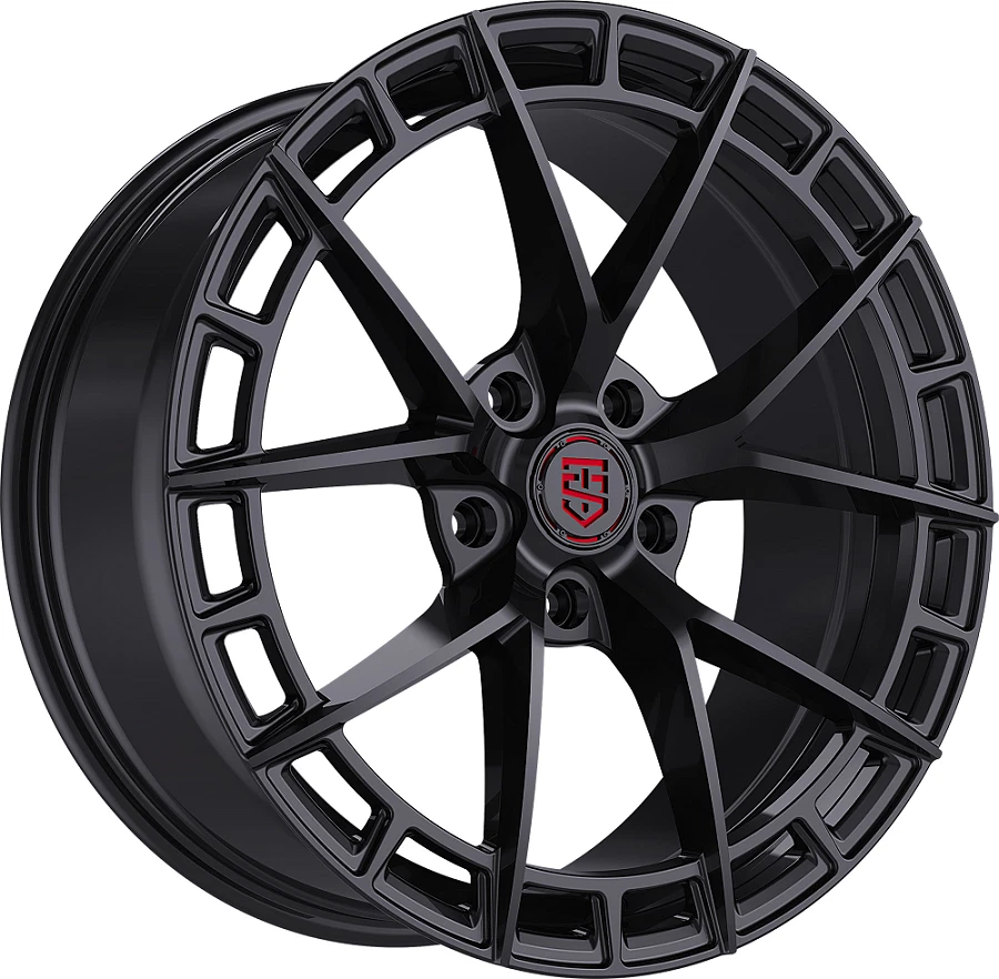 TIS Motorsports 504B - 17x7.5 5X112 +35 Black