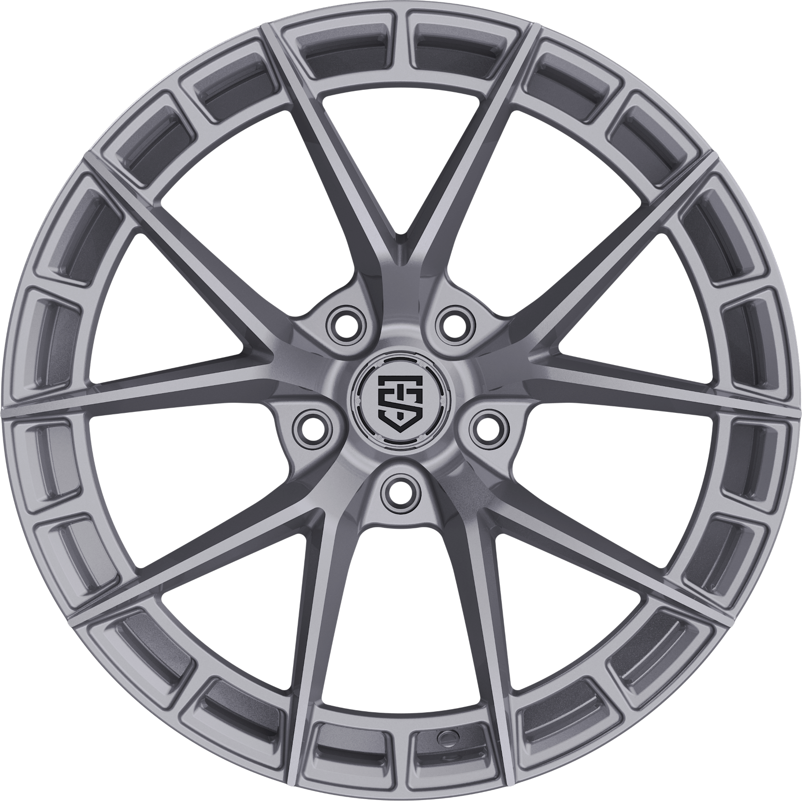 TIS Motorsports 504S - 17x7.5 5X4.50 +35 Silver - view 3