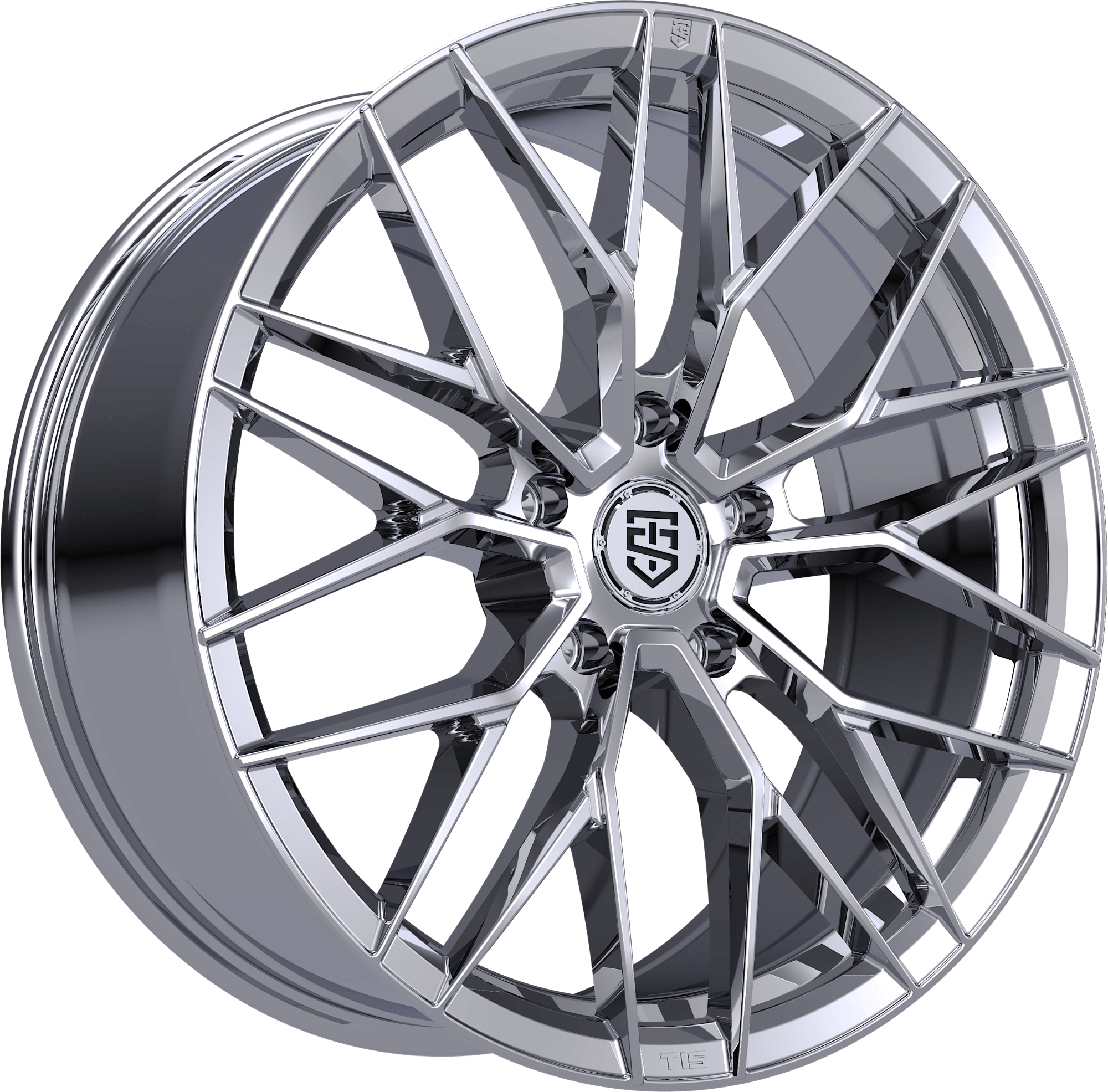 TIS Motorsports 505C - 19x8.5 5X120 +35 Chrome
