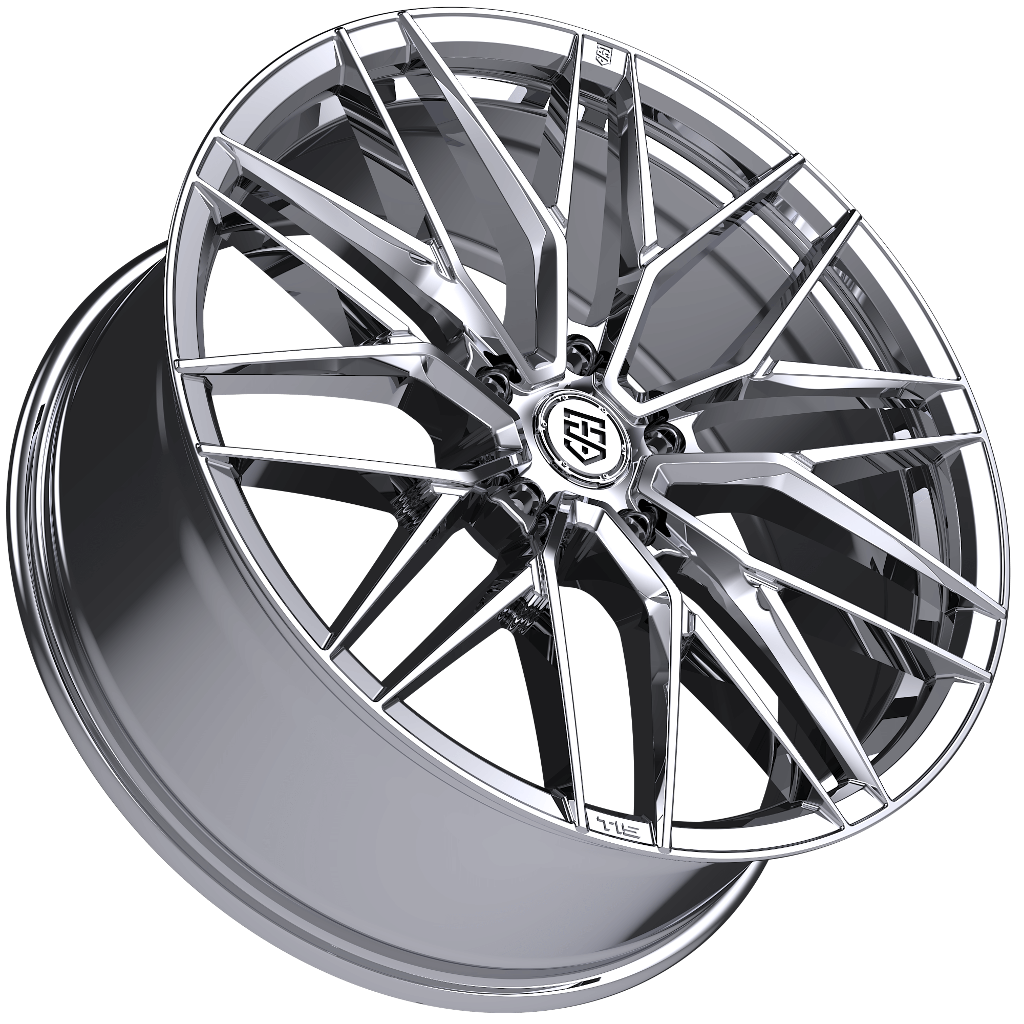 TIS Motorsports 505C - 19x8.5 5X120 +35 Chrome - view 2