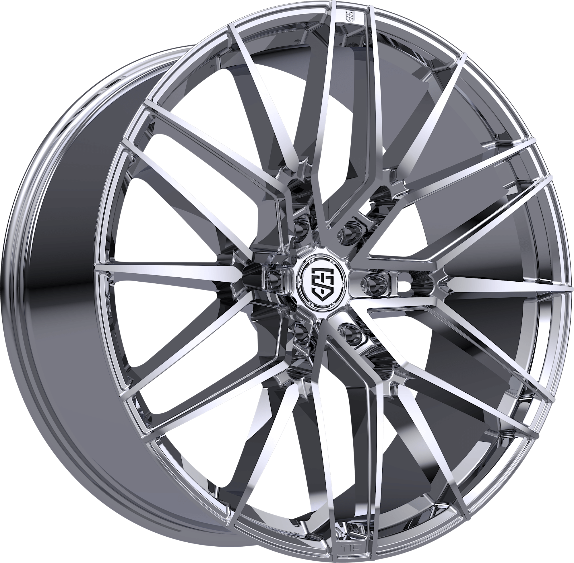 TIS Motorsports 506C - 22x10 6X135 +24 Chrome