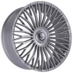 TIS Motorsports 507S - 20x8.5 5X112 +35 Silver - thumbnail 1
