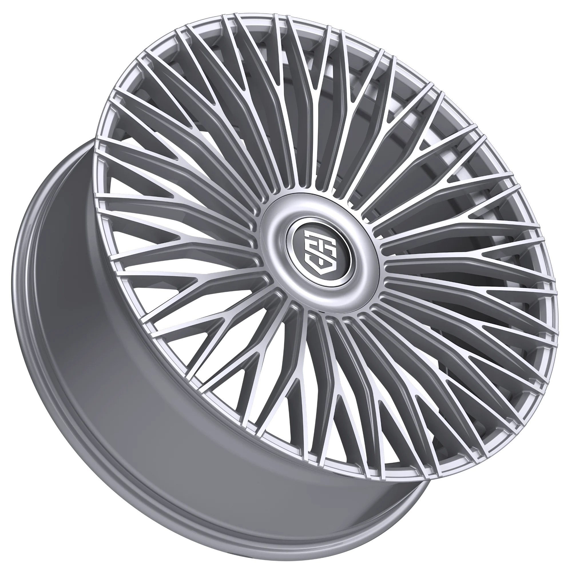 TIS Motorsports 507S - 20x8.5 5X112 +35 Silver - view 3