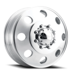 Ultra 002FP Modular Dually - 17x6.5 8X200 +129 Polished - thumbnail 2
