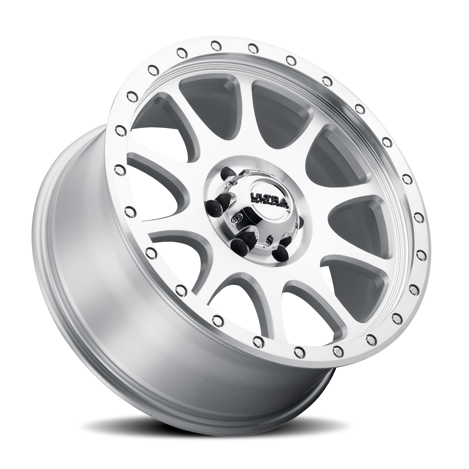 Ultra 115M The General - 17x9 6X5.50 +12 Polished/machined