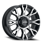Ultra 123U Scorpion - 17x9 6X135 +18 Black - thumbnail 2