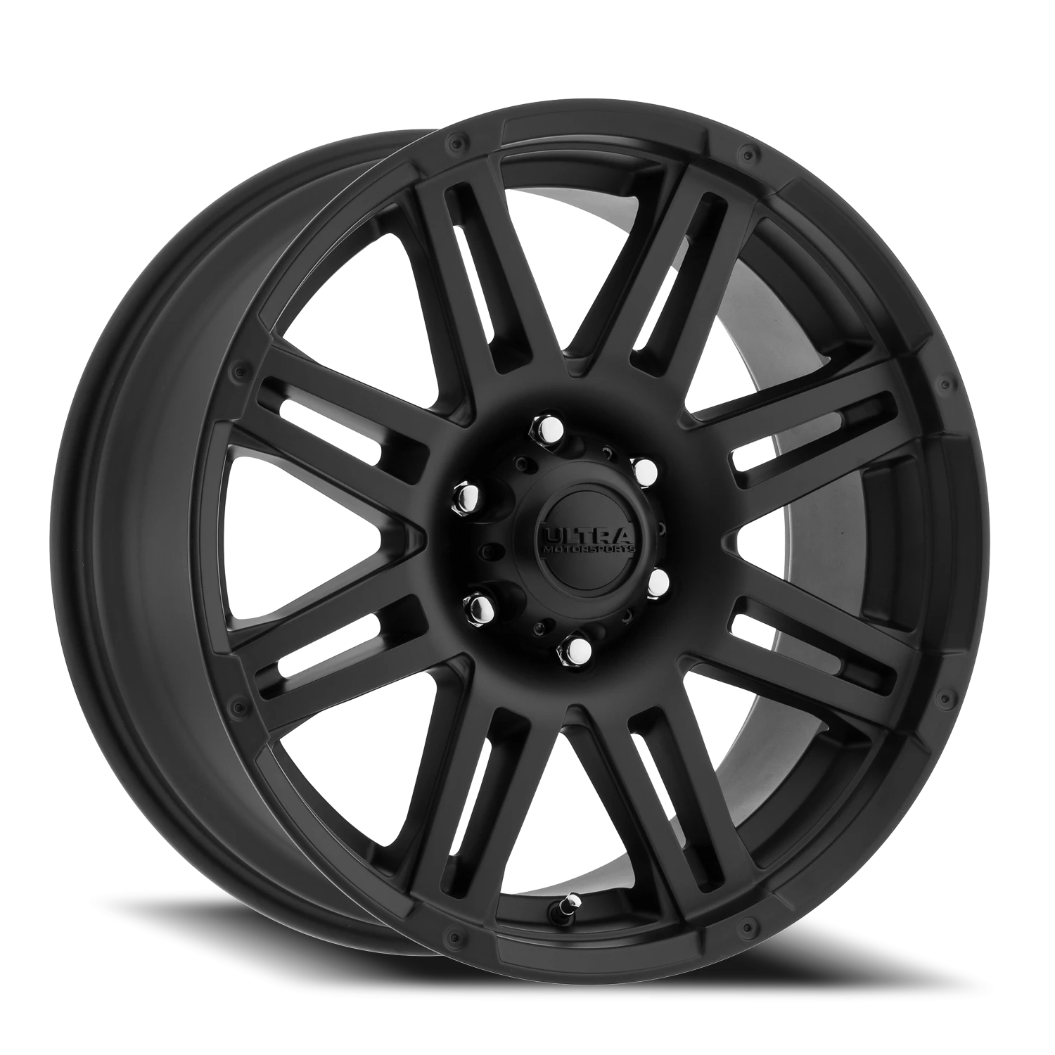 Ultra 226SB Machine - 17x8.5 6X4.50 +10 Black - view 2