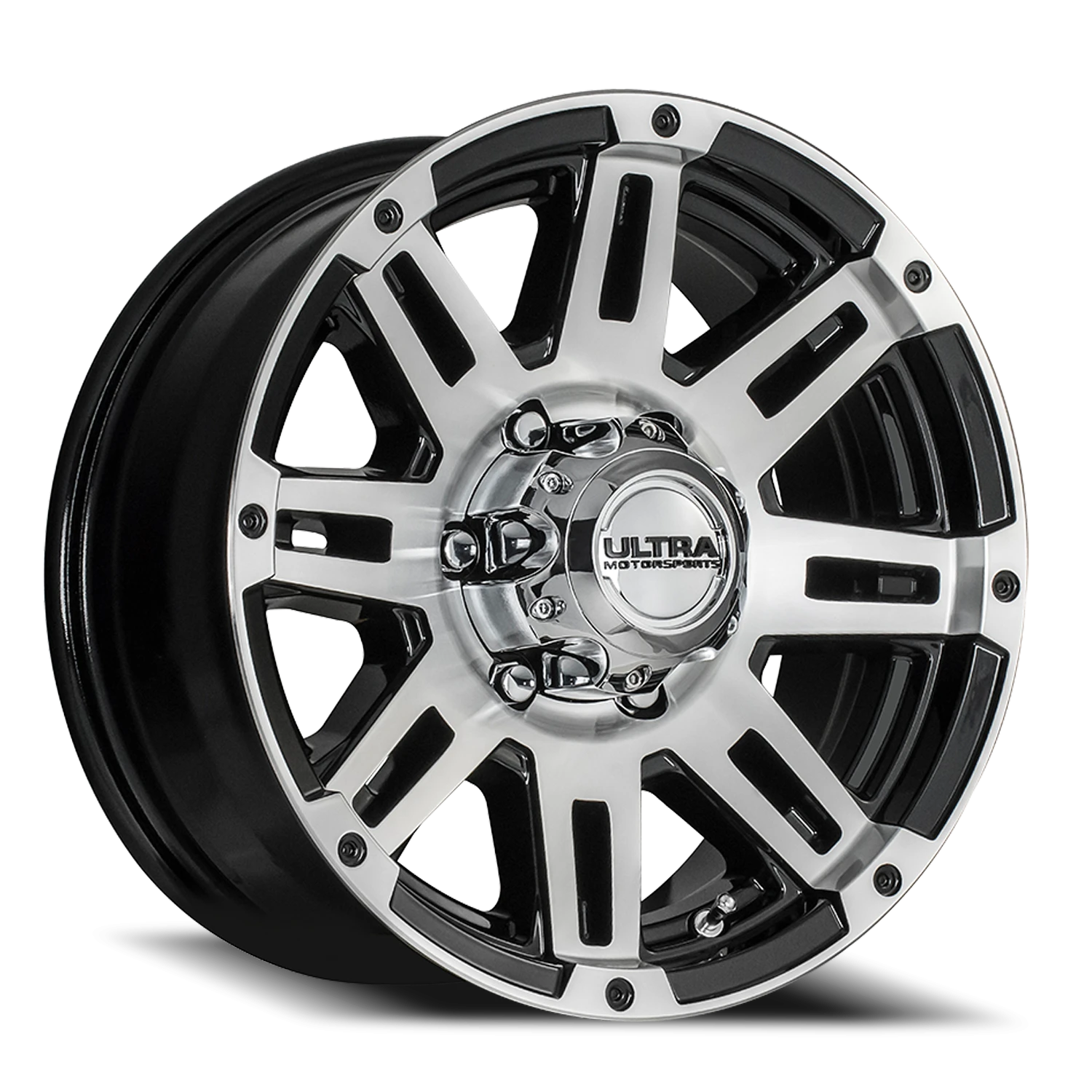 Ultra 226U Machine Trailer - 16x6.5 6X5.50 +00 Black - view 2