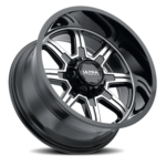 Ultra 229U Menace - 16x8 5X135 +10 Black - thumbnail 1
