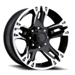 Ultra 235B Maverick - 16x8 8X6.50 -06 Black - thumbnail 2